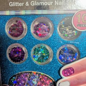 Glitter & Glamour Nail Set - Multicolor